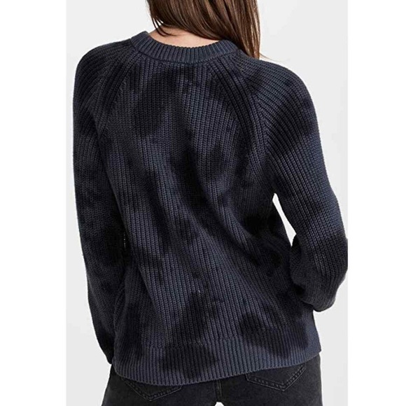 Rails Sweater Womens XXL Venus Tie-Dye Iron Black Grunge Punk Knit Pullover - Picture 4 of 11